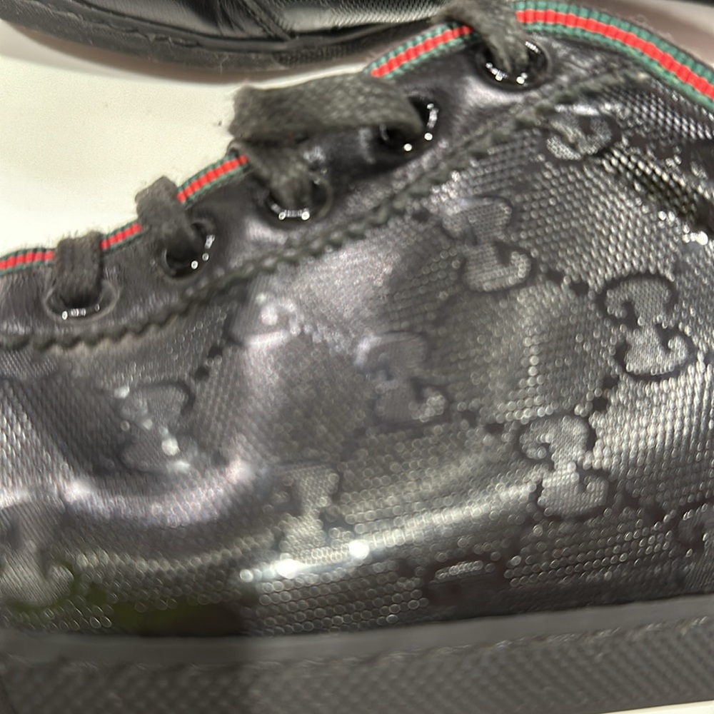 Gucci black sneakers European 8 US 9 - Picture 5 of 5